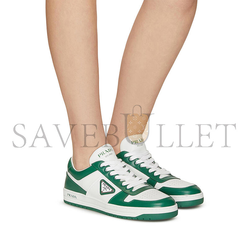 Pra*a two-tone leather downtown sneakers f0a8z